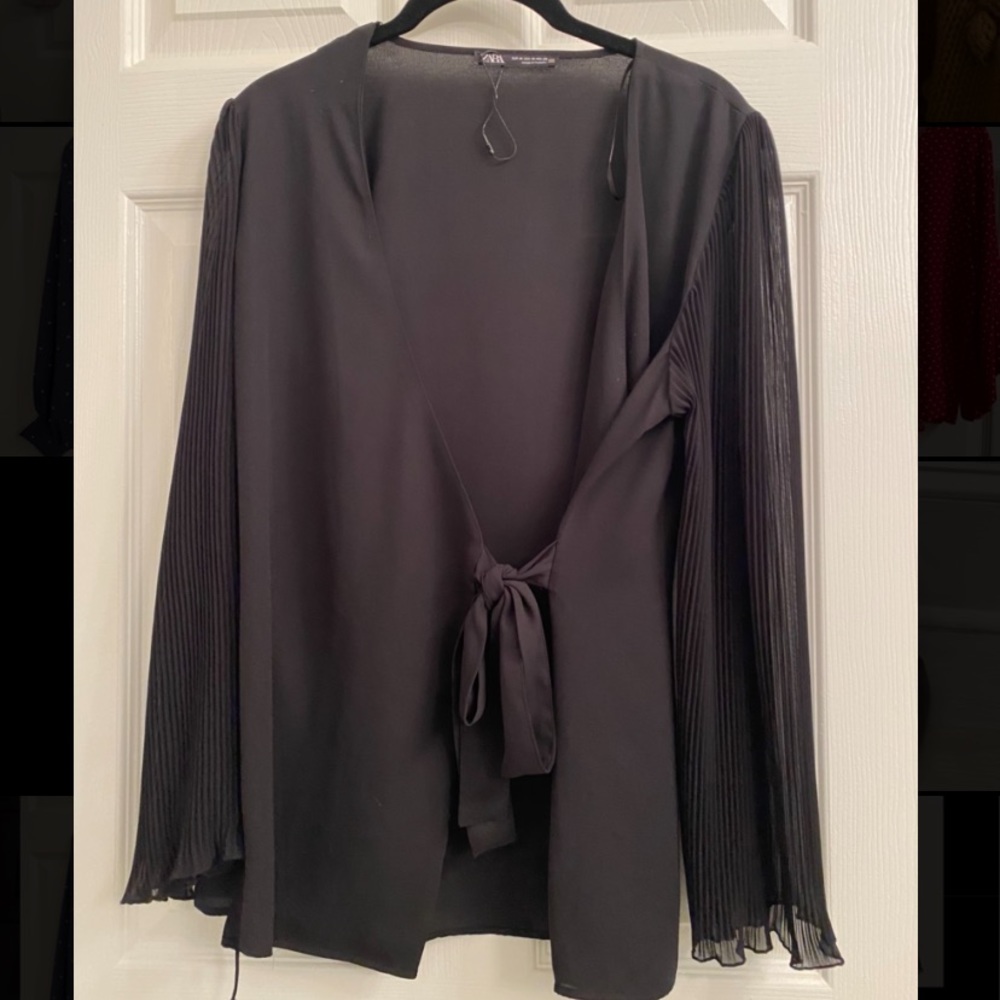 Zara Black Blouse
